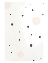 Majvillan - Wallpaper Confetti - Sienų dekoras - Balta