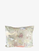 Majvillan - Dinosaur Vibes Green Pillow Case 50X60 Cm - Pagalvių užvalkalas - Žalia