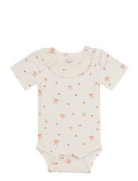 Cam Cam Copenhagen - Short Sleeved Body Olivia - Marškinėliai trumpomis rankovėmis - Kreminė spalva