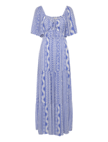 Rip Curl - San Carlos S/S Maxi Dress - Sportinė suknelė - Mėlyna