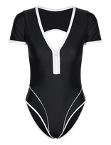 Rip Curl - Bomba Ss Cheeky Surf Suit - Sportinis maudymosi kostiumėlis - Juoda