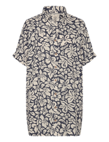 Rip Curl - Las Dalias Ss Shirt Dress - Sportinė suknelė - Tamsiai mėlyna