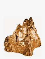 Kosta Boda - The Rock Lanterne, Bronze, 91 Mm - Dekoratyvinis aksesuaras - Oranžinė