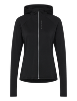 Röhnisch - Insulate Thermo Hood Fullzip - Sportinis džemperis su gobtuvu - Juoda