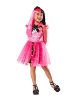 Monster High - Monster High Draculaura Wig For Dress-Up - Personažų kostiumas - Rožinė