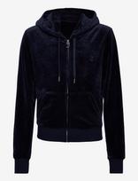 Juicy Couture - Robertson Hoodie - Megztiniai ir džemperiai su gobtuvu - Tamsiai mėlyna