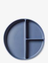 Nuuroo - Mingo Divided Silicone Plate - Lėkštės - Mėlyna