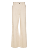 Minus - Msennie Wide Leg Jeans - Platūs džinsai - Kreminė spalva