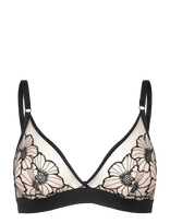 CHANTELLE - Lush Wirefree Triangle Bra - Liemenėlė - Juoda