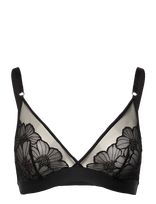 CHANTELLE - Lush Wirefree Triangle Bra - Liemenėlė - Juoda