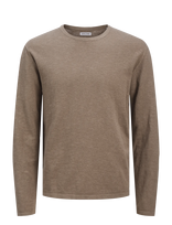 Jack & Jones - Jjesummer Knit Crew Neck Sn - Apvalios apykaklės megztinis - Ruda