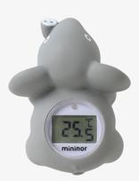 Mininor - Bath Thermometer Elephant - Termometrai ir laikmačiai - Pilka