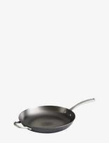 Satake - Cast Iron Nitriding Frying Pan With Helping Handle - Keptuvė - Juoda