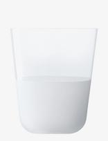 LSA International - Drikkeglas Arc Contrast Mist, Sæt Med 2 Stk., Lsa - Stiklinė vandeniui - Balta