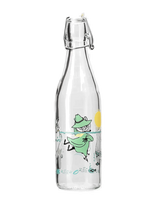 MOOMIN - Glass Bottle 0,5L Fun In The Water - Gertuvių priedai - Nude