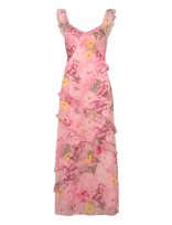 Crās - Levinecras Dress - Vasarinė suknelė - Rožinė
