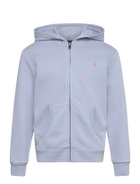 Ralph Lauren Kids - French Terry Full-Zip Hoodie - Džemperis - Violetinė