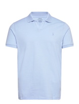 Polo Ralph Lauren - Custom Slim Fit Stretch Mesh Polo Shirt - Marškinėliai trumpomis rankovėmis - Mėlyna