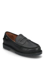 Polo Ralph Lauren - Jett Lug-Sole Leather Penny Loafer - Louferiai - Juoda