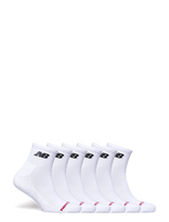 New Balance - Everyday Ankle 6 Pairs - Sportinės kojinės - Balta