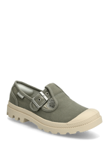Palladium - Pampa M-Jane Washed - Mary Jane bateliai - Chaki spalva