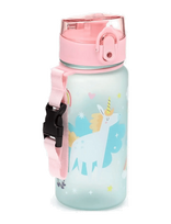 Puckator - Pusheen The Cat Foodie Pop Top 350Ml Shatterproof Bottle - Maistui - Rožinė
