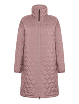 Didriksons - Nino Wns Parka Long - Sportinė striukė - Rožinė
