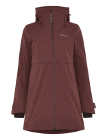 Didriksons - Helle Wns Parka 6 - Sportinė striukė - Burgundiška splava