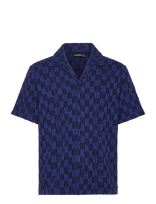J. Lindeberg - Torpa Resort Jersey Shirt - Marškiniai trumpomis rankovėmis - Tamsiai mėlyna