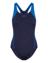 Speedo - Placement Laneback 1Pc - Sportinis maudymosi kostiumėlis - Tamsiai mėlyna