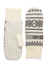 Kari Traa - Selma Knit Mittens - Sportinės kumštinės pirštinės - Kreminė spalva