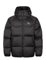 PUMA - Hooded Down Puffer Jacket - Sportinė paminkštinta striukė - Juoda
