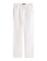 Tommy Hilfiger - Relaxed Linen Viscose Pant - Kelnės - Balta