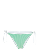 Tommy Hilfiger - String Side Tie Bikini - Bikinis su raišteliais šonuose - Žalia