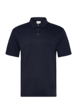 Calvin Klein - Ss Supima Chest Emb Polo - Marškinėliai trumpomis rankovėmis - Tamsiai mėlyna