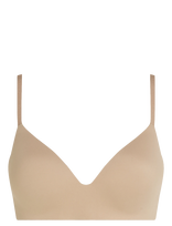 Calvin Klein - Wire Free T Shirt Bra - Liemenėlė - Smėlio