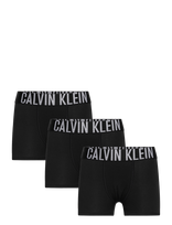 Calvin Klein - 3Pk Trunk - Apatinės kelnaitės - Juoda
