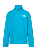 The North Face - Teen Glacier 1/4 Zip Pullover - Flisinė striukė - Mėlyna