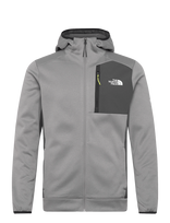 The North Face - M Mountain Athletics Fleece Full Zip Jac - Sportinis džemperis su gobtuvu - Pilka