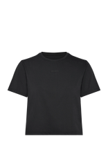 Björn Borg - Borg Cropped T-Shirt - Marškinėliai trumpomis rankovėmis - Juoda