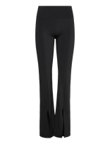 Björn Borg - Studio Flared Slit Tights - Treniruočių tamprės - Juoda