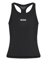 Björn Borg - Borg Racerback Tank Top - Marškinėliai be rankovių - Juoda