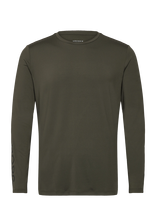 Björn Borg - Borg Long Sleeve T-Shirt - Sportiniai marškinėliai ilgomis rankovėmis - Žalia