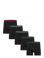 Björn Borg - Cotton Stretch Boxer 5P - Bokseriai - Juoda
