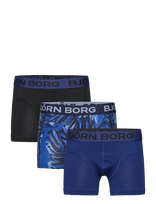 Björn Borg - Cotton Stretch Boxer 3P - Apatinės kelnaitės - Tamsiai mėlyna