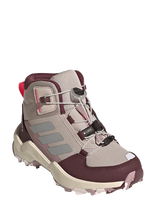 Adidas Terrex - Terrex Ax4R Mid Sl K - Žieminiai batai su raišteliais - Smėlio