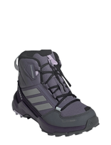 Adidas Terrex - Terrex Ax4R Cw+ Mid K - Žieminiai batai su raišteliais - Pilka