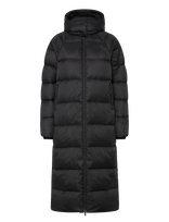 The North Face - W Hydrenalite City Long Down Hooded Park - Sportinė striukė - Juoda