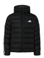 Adidas Sportswear - Ess 3S Sd Hd Jk - Sportinė paminkštinta striukė - Juoda