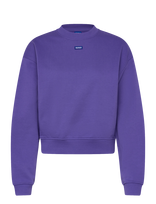 HUGO BLUE - Delessa_B_1 - Megztiniai ir džemperiai su gobtuvu - Violetinė